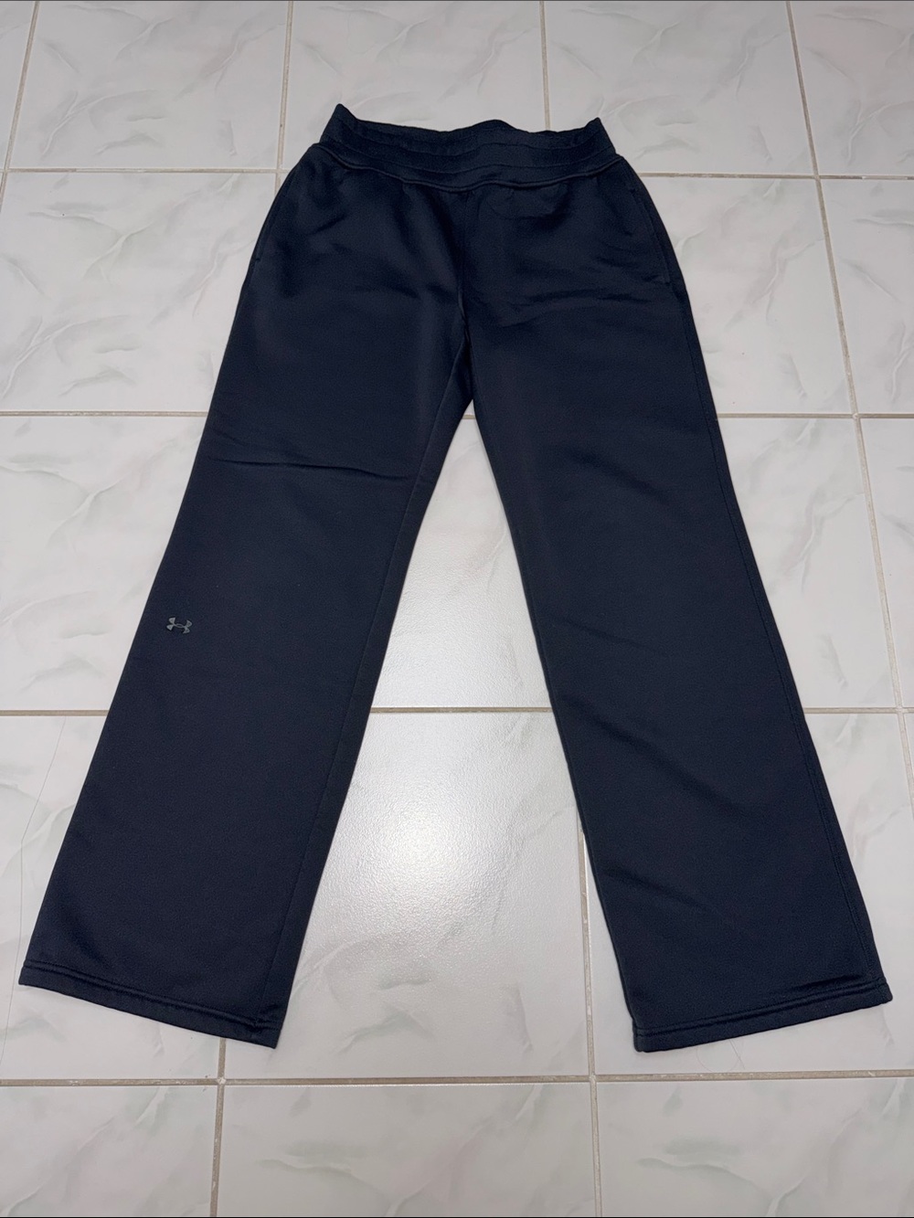 Under Armour Black Straight-Leg Sweatpants